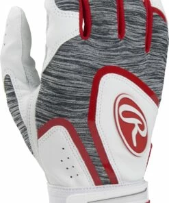 Best reviews of 🎁 Rawlings 5150 Youth Batting Gloves - Home Colours ✨ -Red S titchesShop 5150WBGY 2