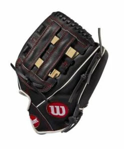 Buy 💯 Wilson 2022 A450 11 Inch Youth ⚾ Baseball Glove 🥰 -Red S titchesShop A4501122 1