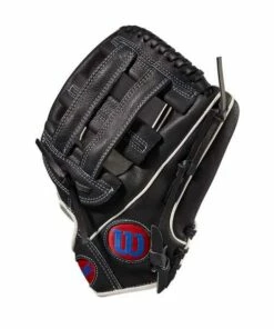 Hot Sale 🧨 Wilson 2022 A450 12 Inch Youth ⚾ Baseball Glove ✔️ -Red S titchesShop A4502212 1