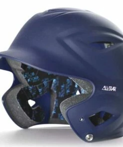 Discount 🛒 All Stat Matte Batting Helmet - All Star Sporting Goods ✨ -Red S titchesShop BH3000M 2