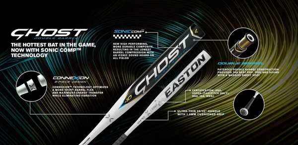 Deals π Easton 2022 Ghost Double Barrel π₯ Softball Bat -10 π 3 Deals π Easton 2022 Ghost Double Barrel π₯ Softball Bat -10 π - Image 3