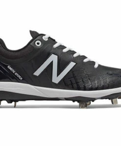 Budget 😀 New Balance L4040V5 Metal Cleats Black ❤️
