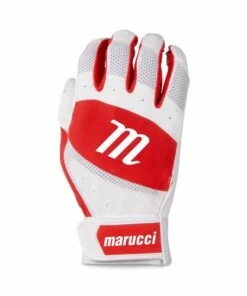 Discount ✨ Marucci Badge T-Ball Batting Gloves ✔️ -Red S titchesShop MBGBAY 1