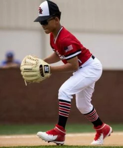 Best deal ❤️ Marucci Ascension 11.75 Inch Elite Youth Glove 🌟 -Red S titchesShop MFGASM44A6 CM 3