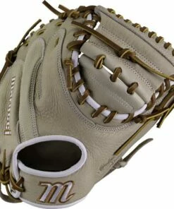 Discount 🎁 Marucci Oxbow 33.5 Inch ⚾ Baseball Catchers Mitt 🥰 -Red S titchesShop MFGOXM235C1 3