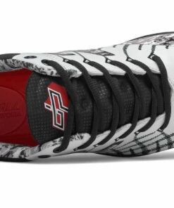 Best Pirce 🌟 New Balance PL4040C5 TPU Moulded Cleats Pedroia White with Black Camo 🥰 -Red S titchesShop PL4040C5 2