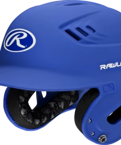 Cheap 🛒 Rawlings Velo Batting Helmet Matte 🌟 -Red S titchesShop R16M 3