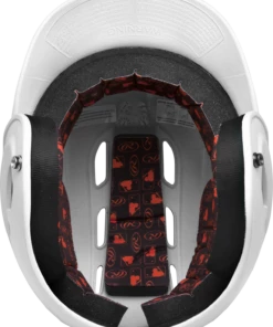 Cheap 🛒 Rawlings Velo Batting Helmet Matte 🌟 -Red S titchesShop R16M 4