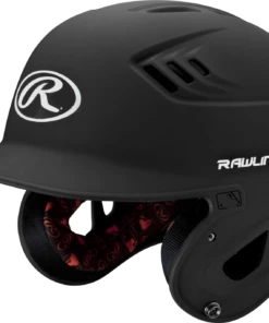 Cheap 🛒 Rawlings Velo Batting Helmet Matte 🌟 -Red S titchesShop R16M 5