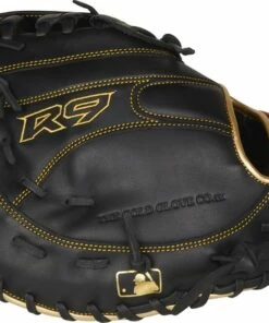 Buy 🌟 Rawlings 2021 R9 First Base Mitt 🤩 -Red S titchesShop R9FM18BG 2