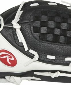 Discount 💯 Rawlings Shut Out 12 Inch 🥎 Softball Glove 🛒 -Red S titchesShop RSO120BW 2