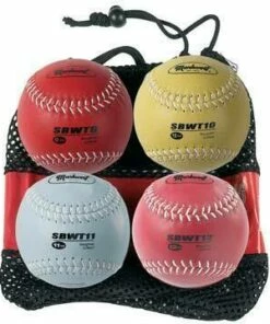 New 🎉 Weighted 🥎 Softball Set - Red Stitches 🎁