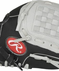 Best Sale 🧨 Rawlings Sure Catch 9.5 Inch Youth ⚾ Baseball Glove 🔔 -Red S titchesShop SC950BGB 2