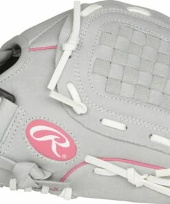 Promo 🥰 Rawlings Sure Catch 10.5 Inch Youth 🥎 Softball Glove 🌟 -Red S titchesShop SCSB105P 1