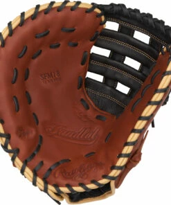 Discount ⌛ Rawlings Sandlot First Base Mitt 🌟 -Red S titchesShop SFM18 2