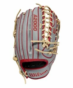 Best deal 🎁 Wilson 2021 A2000 12.75 Inch Super Skin ⚾ Baseball Glove OT7 🎁 -Red S titchesShop WBW1001041275 2