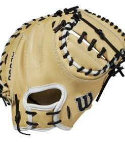 Discount 🤩 Wilson 2021 A2000 33 inch Catchers Mitt CM33 🔥 -Red S titchesShop WBW10011533 2