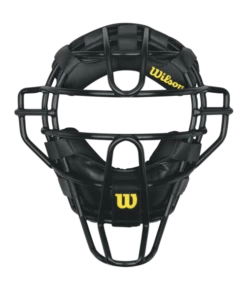 Best Sale 😀 Wilson Dyna Lite Umpire Steel Facemask - Black 🧨