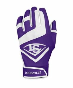 Budget 🔔 Louisville Genuine Adult Batting Gloves - Louisville Slugger 😀 -Red S titchesShop WTL6104 5