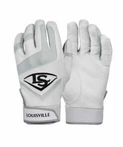 Promo ⭐ Louisville Slugger Genuine Youth Batting Gloves 🎉 -Red S titchesShop WTL6304 4