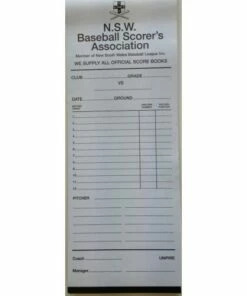 Buy 👍 NSW Scorers ⚾ Baseball Line Up Pad 🌟